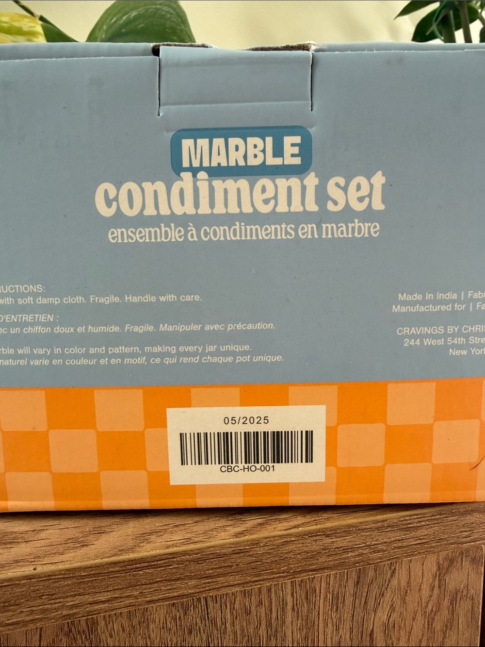 Cravings Marble Condiment Set - Picture 3 of 3